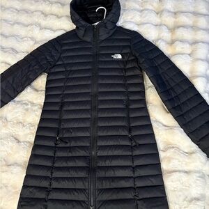 The North Face Women's Long Black Puffer Jacket